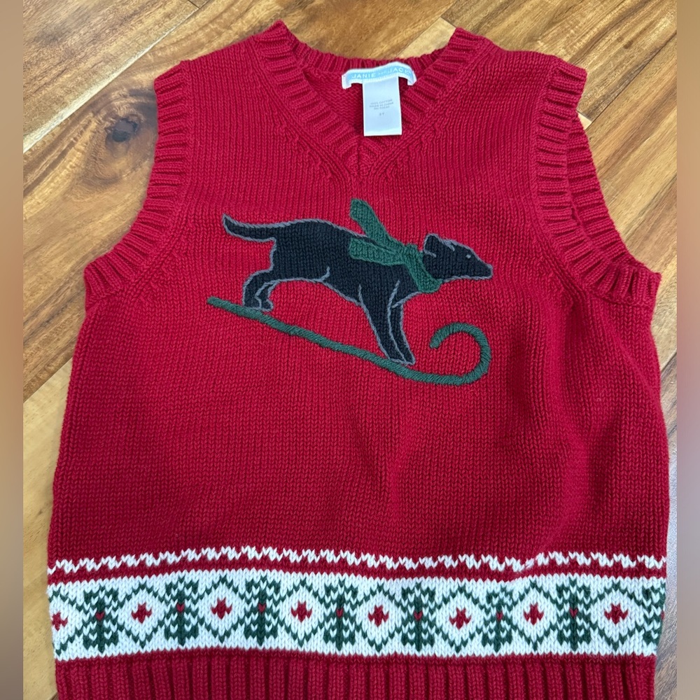 Janie & Jack Sweater Vest Boys (3T)